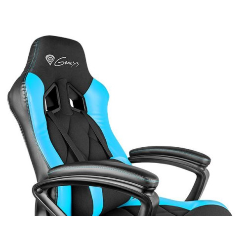 Fotel dla graczy GENESIS SX33 Czarny/Niebieski-7807228