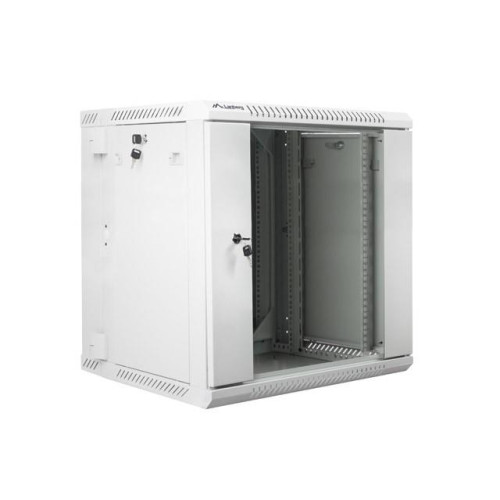 Szafa instalacyjna wisząca dwusekcyjna 19'' 12U 600X600mm szara-7807260