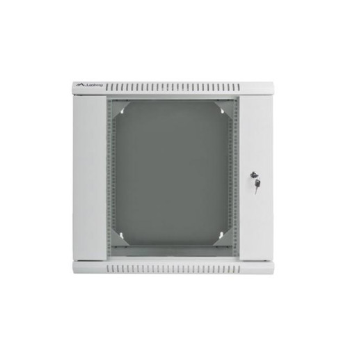 Szafa instalacyjna wisząca dwusekcyjna 19'' 12U 600X600mm szara-7807262