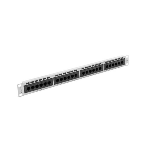 Patch Panel 24 Port 1U Kat.5E szary-7807672