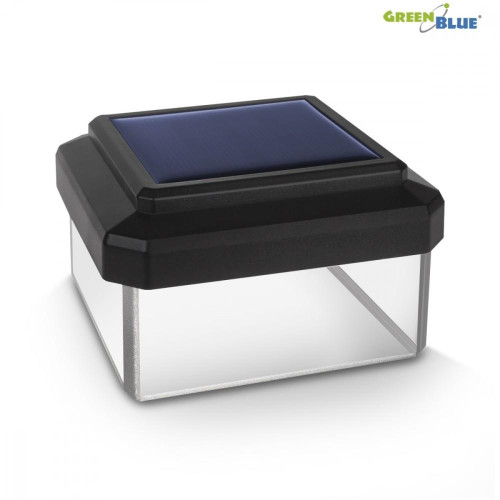 Lampa solarna na słupek LED 60x60 GB126 Daszek kopertowy-7807844
