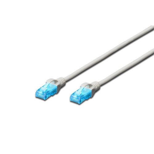 Patch cord U/UTP kat.5e PVC 1,5m szary-7807927