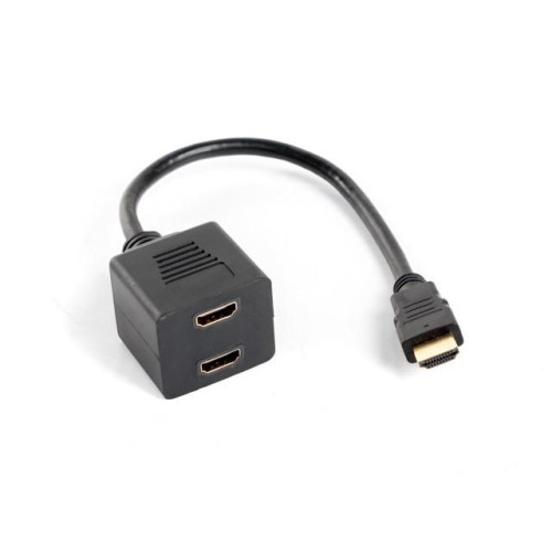 Adapter HDMI-A (M) -> HDMI-A (F) x2 splitter 20cm-7808783