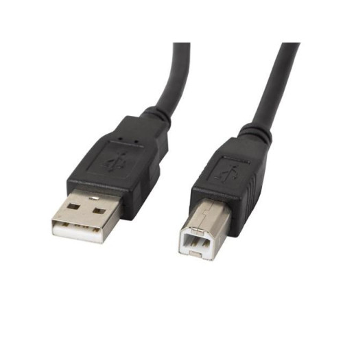 Kabel USB 2.0 AM-BM 5M Ferryt czarny-7809010