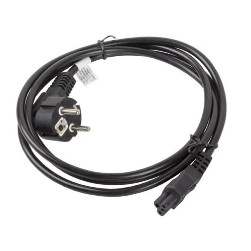 Kabel zasilający Laptop (MIKI) IEC 7/7 - IEC 320 C5 1.8M VDE czarny-7809075