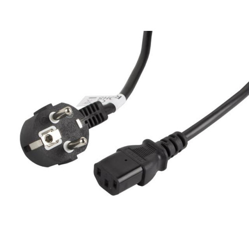 Kabel zasilający CEE 7/7 - IEC 320 C13 VDE 3M czarny-7809126