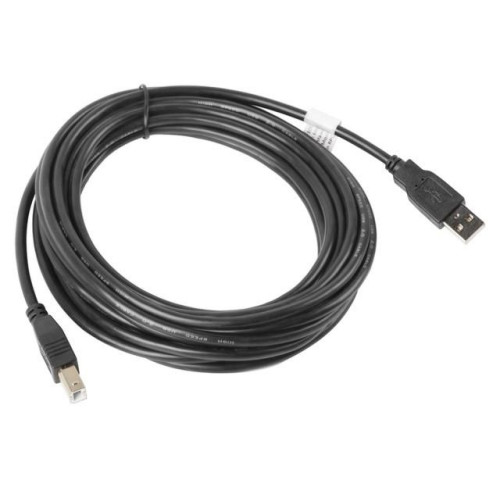 Kabel USB 2.0 AM-BM 5M czarny-7809203
