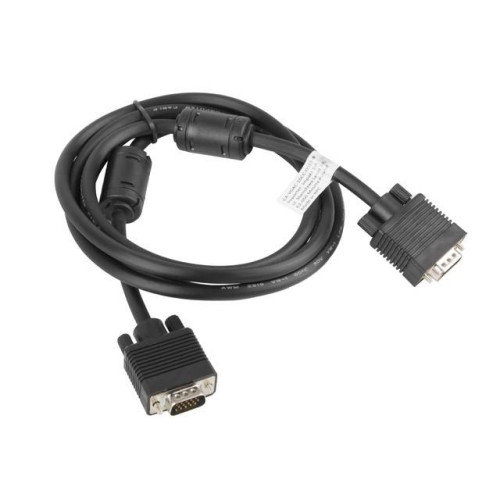 Kabel VGA Ferryt 1.8M M/M Ekran czarny-7809212