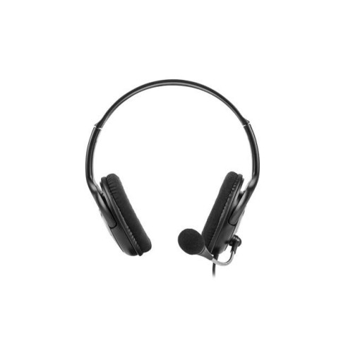 Słuchawki Bear 2 z mikrofonem czarne-7809809
