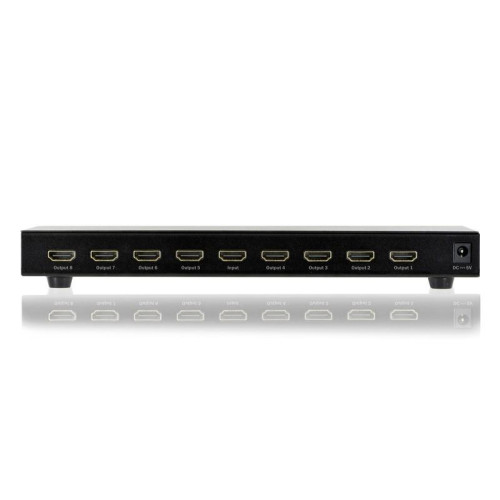 Rozdzielacz/Splitter HDMI 8-portowy, 1080p 60Hz FHD 3D, HDCP 1.2, audio-7809816