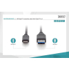 Kabel połączeniowy USB 3.1 Gen.2 SuperSpeed+ 10Gbps Typ USB C/USB A M/M, Power Delivery 1m Czarny-7811910