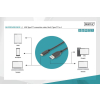 Kabel połączeniowy USB 3.1 Gen.2 SuperSpeed+ 10Gbps Typ USB C/USB A M/M, Power Delivery 1m Czarny-7811911