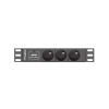 Listwa zasilająca Rack PDU 10 cali 1U 3x 230V PL 2m 10A czarna C14-7812242