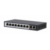 Switch Perses 8X EX-SG1008PE 10/100/1000M TX PoE AT/AF, 2X GE SFP Full Gigabit PoE -7812731