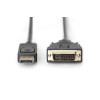 Kabel DisplayPort z zatrzaskiem 1080p 60Hz FHD Typ DP/DVI-D (24+1) M/M 3m-7812970