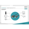 Kabel DisplayPort z zatrzaskiem 1080p 60Hz FHD Typ DP/DVI-D (24+1) M/M 3m-7812972
