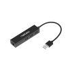 Hub USB Dragonfly 3 porty USB 2.0 + RJ45 -7813644