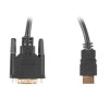 Kabel HDMI(M)-DVI-D(M) DUAL LINK 1.8 M czarny-7814013