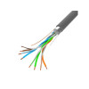 Kabel FTP Kat.5E CU 305 m drut szary-7814785