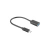 Adapter USB TYPE-C(M) AF 3.1 15 cm-7814827
