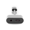 Kabel rozdzielacz USB 3.1 Typ C Gen.2 SuperSpeed+ 10Gbps Mini Jack 3.5mm + Typ USB C 20cm czarny-7815090