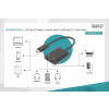 Kabel rozdzielacz USB 3.1 Typ C Gen.2 SuperSpeed+ 10Gbps Mini Jack 3.5mm + Typ USB C 20cm czarny-7815093