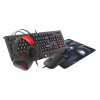 Zestaw dla graczy 4 w 1 Cobalt 330 klawiatura + mysz + słuchawki + podkładka-7815120