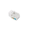 Moduł keystone gniazdo RJ45 - LSA UTP kat.6 90 stopni do puszki montażowej -7815766