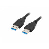 Kabel USB-A M/M 3.0 0.5m Czarny-7815972