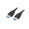 Kabel USB-A M/M 3.0 1.0m czarny-7815976