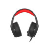 Słuchawki dla graczy Genesis Neon 200 z mikrofonem podświetlenie RGB Czarno-czerwone-7817688