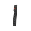Listwa zasilająca 3m multi 6M czarna M6/30/CZ-7819231
