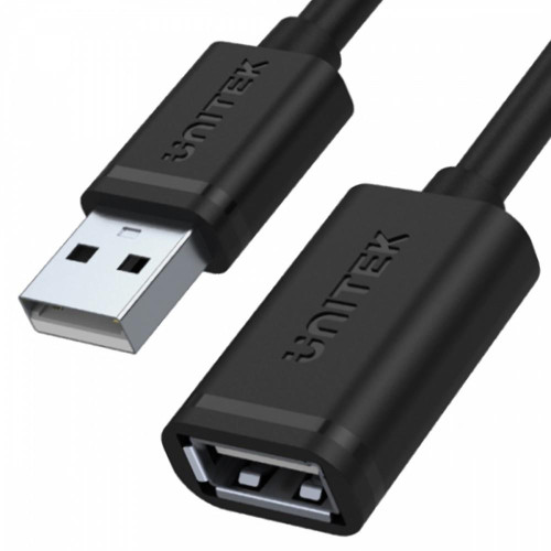 Przedłużacz USB 2.0 AM-AF, 0.5m; Y-C447GBK -7811030