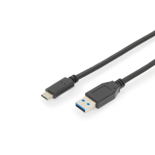 Kabel połączeniowy USB 3.1 Gen.2 SuperSpeed+ 10Gbps Typ USB C/USB A M/M, Power Delivery 1m Czarny-7811906