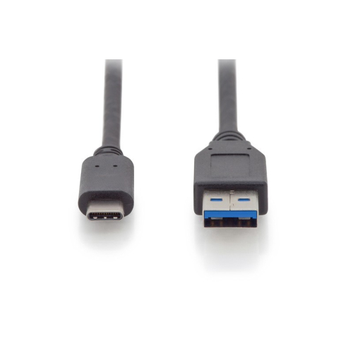 Kabel połączeniowy USB 3.1 Gen.2 SuperSpeed+ 10Gbps Typ USB C/USB A M/M, Power Delivery 1m Czarny-7811909