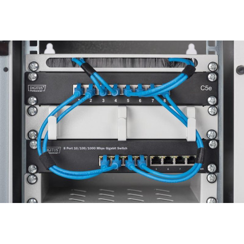 Przełącznik 10 cali Rack 8-portowy Gigabit Ethernet, 8x10/100/1000Mbps-7812188