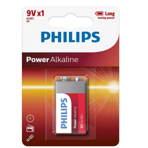 Bateria Power Alkaline 9V 1szt. blister (LR61)-7812473