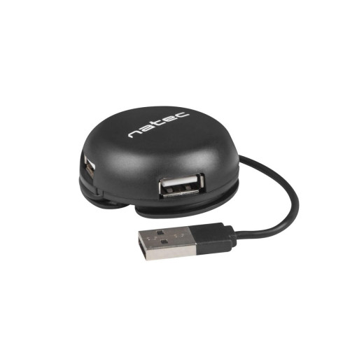 Hub USB 4 porty Bumblebee USB 2.0 czarny-7812538