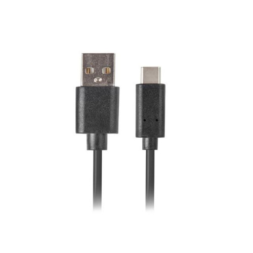 Kabel USB CM - AM 2.0 1m czarny QC 3.0, pełna miedź-7812569