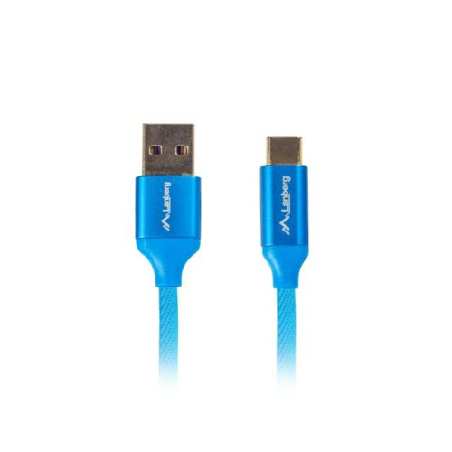Kabel Premium USB CM - AM 2.0, 1m niebieski QC 3.0-7813218