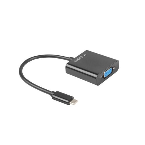 Adapter USB CM - VGA F 15cm czarny-7813225