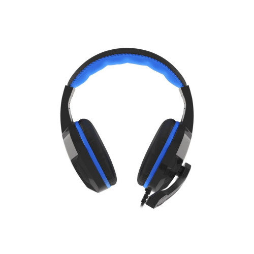 Słuchawki dla graczy Argon 100 z mikrofonem czarno-niebieskie-7813938