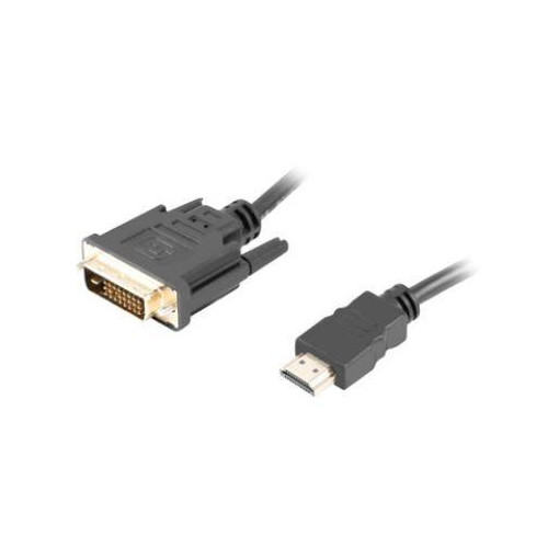 Kabel HDMI(M)-DVI-D(M) DUAL LINK 1.8 M czarny-7814012