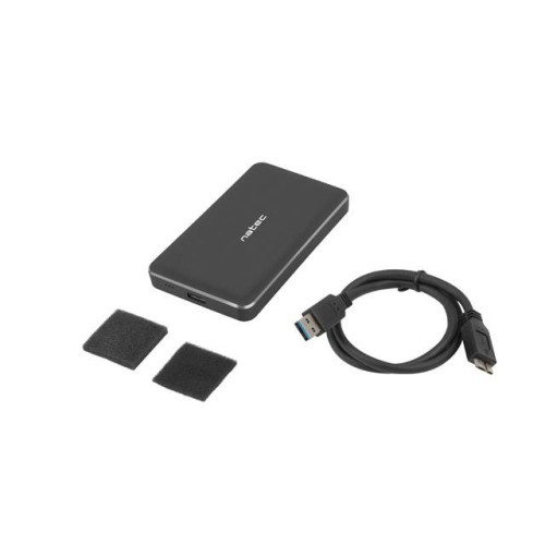 Kieszeń zewnętrzna HDD/SSD Sata Oyster Pro 2,5cala USB 3.0 czarna aluminium slim-7814032