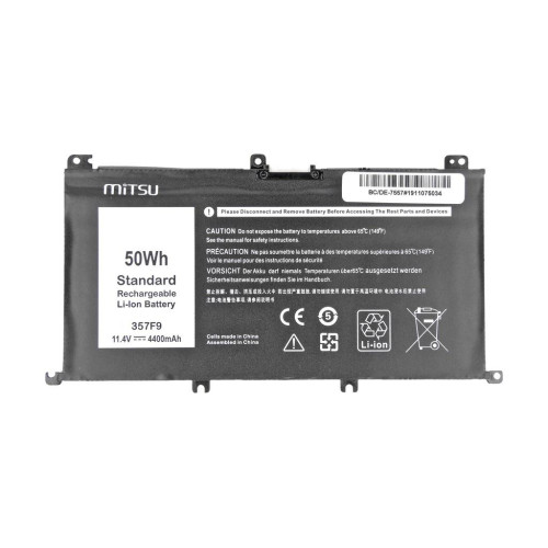 Bateria do Dell Inspiron 15 (7557), 15 (7559) 4400 mAh (50 Wh) 11.4 Volt-7814530