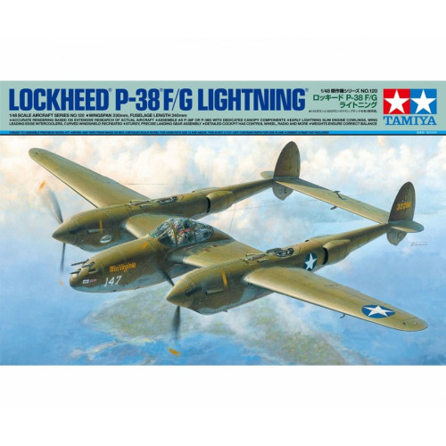 Model plastikowy Lockheed P-38 F/G Lightning-7815346