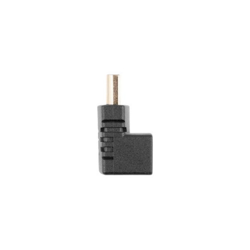 Adapter HDMI(M) - HDMI(F) Kątowy 90 stopni górny Czarny-7815860