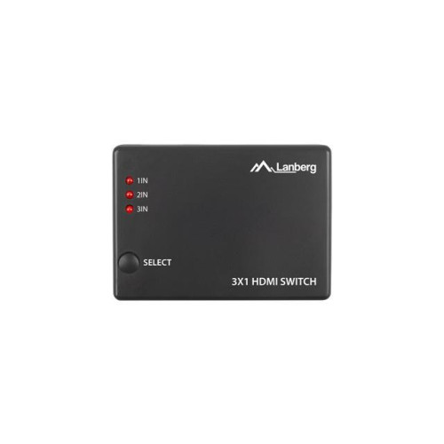 Switch video 3 x HDMI + port micro USB Czarny-7815913