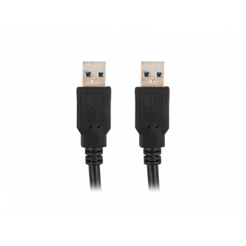 Kabel USB-A M/M 3.0 0.5m Czarny-7815973