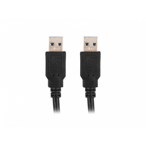 Kabel USB-A M/M 3.0 1.0m czarny-7815977